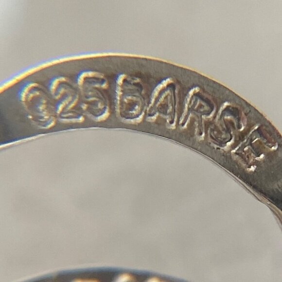 BARSE Sterling Silver 925 Turquoise Jasper Tiered Chandelier Dangle Earrings - Picture 9 of 16